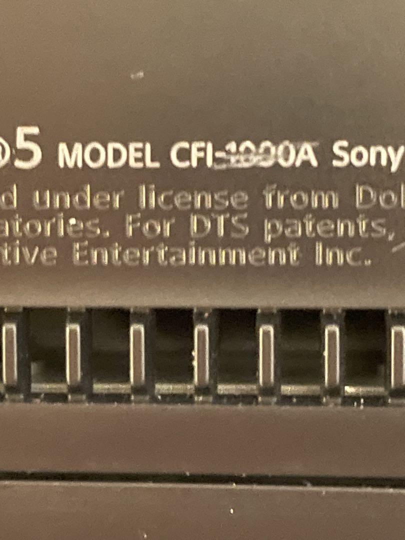 SONY ps5 cfi1000a ディスクドライブ搭載プレイステーション5