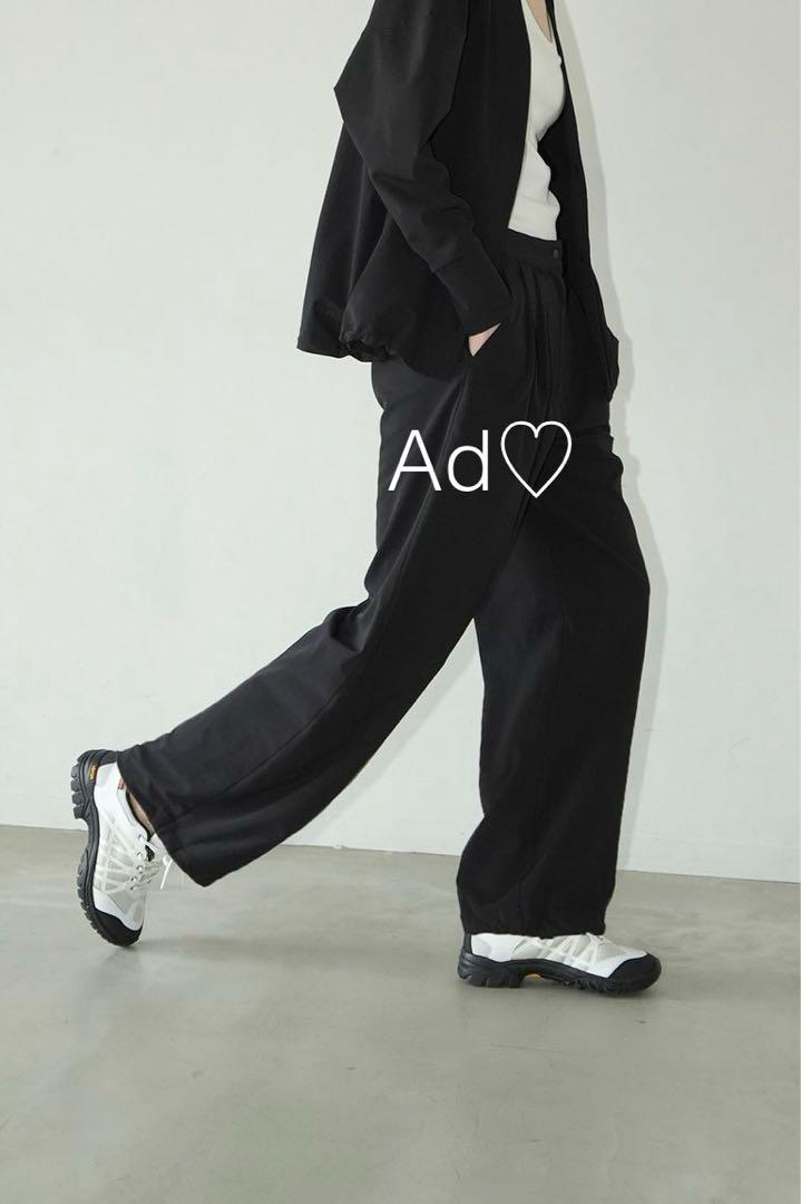【新品】 2WAY ADJUST RASH GUARD TUCK PANTS 黒