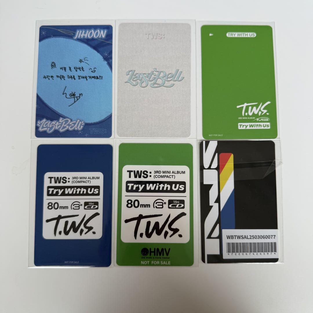 TWS ジフン トレカ セット - メルカリ