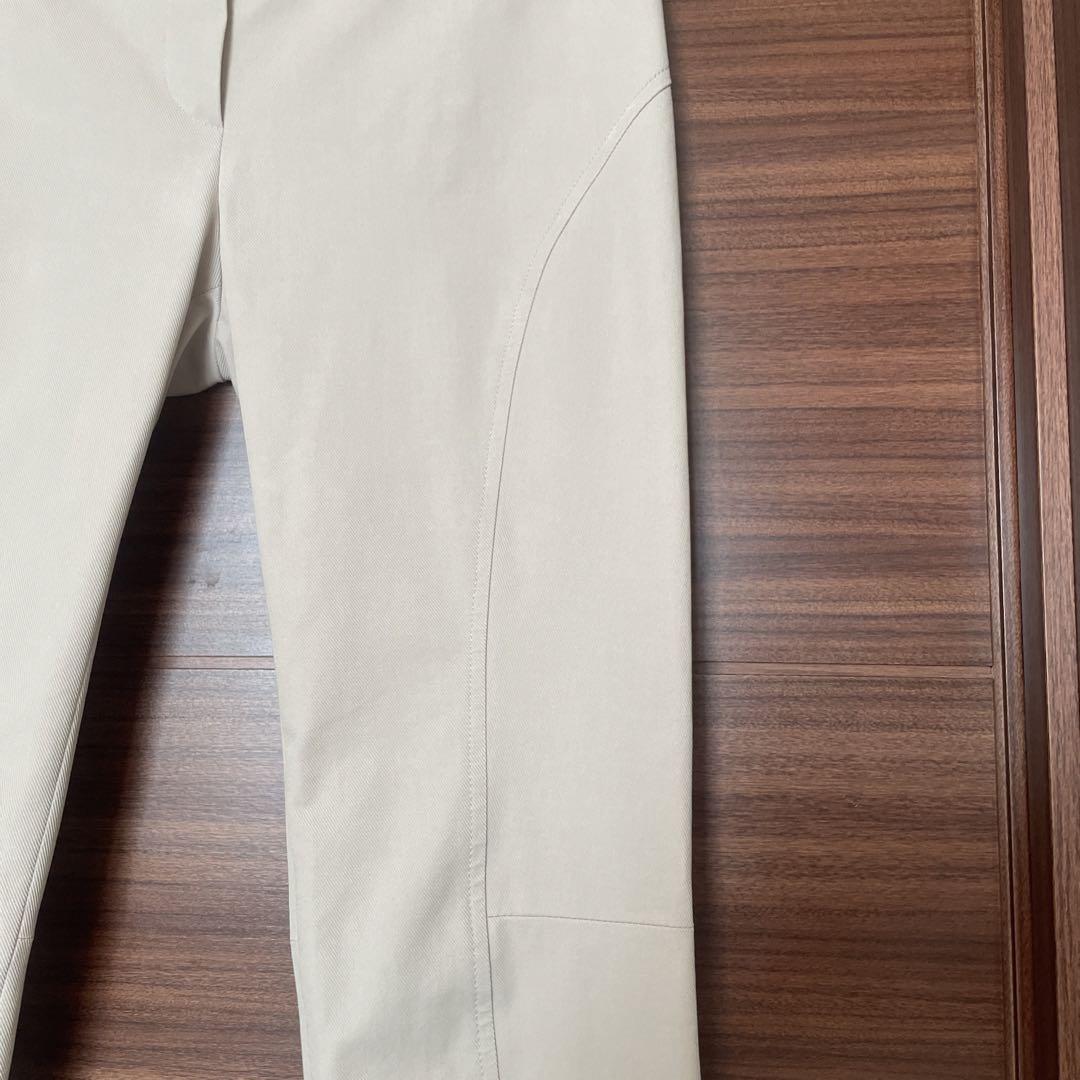 【極美品❣️最高級】ブルネロクチネリ コットン ストレッチパンツ ベージュ40