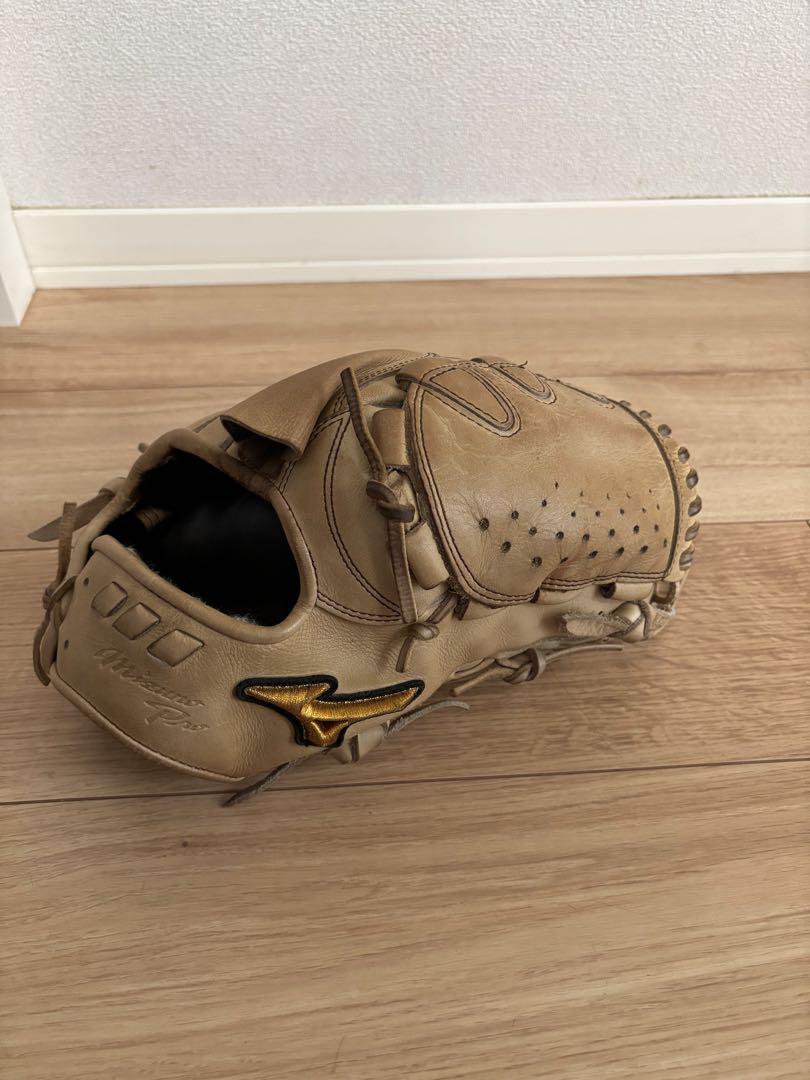 Mizuno 野球グローブ 投手用　ブロンド