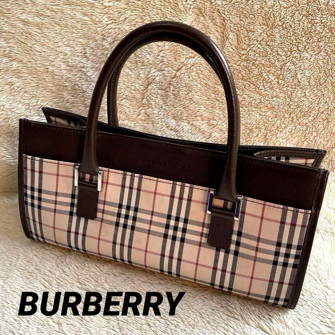 BURBERRY  ハンドバッグ　ノバチェック