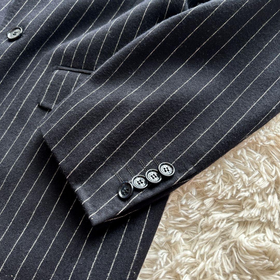 【DOLCE&GABBANA】D&G ストライプ柄 3ピース セットアップスーツ