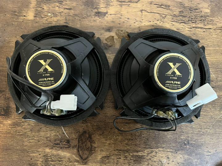 ALPINE X-170S アルパイン カーオーディオ スピーカー