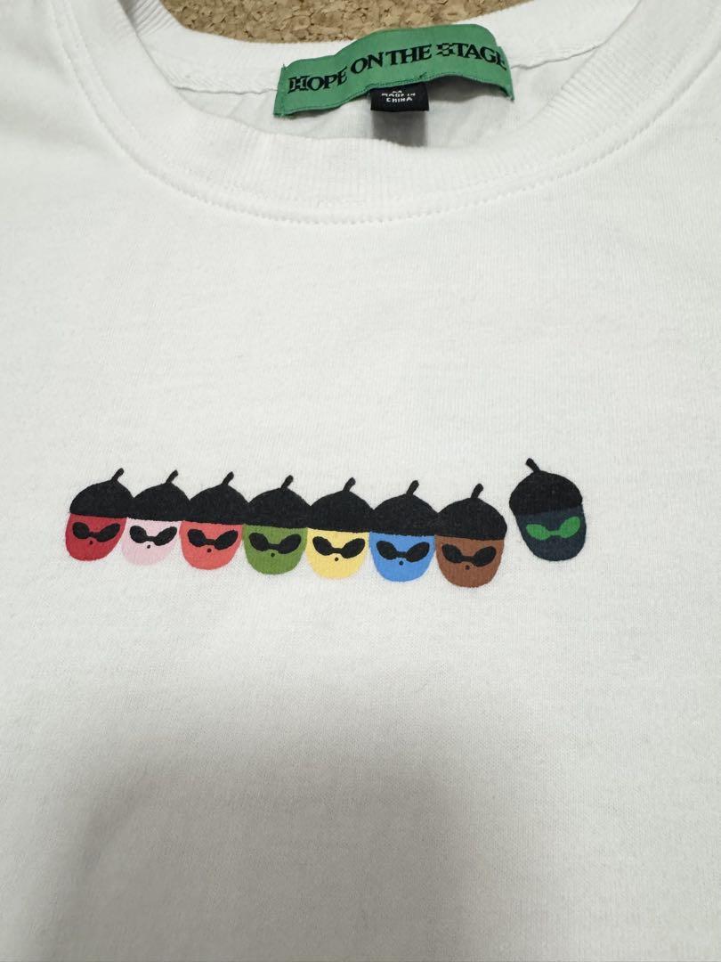 BTS J-HOPE ソウル どんぐりTシャツ 白 M