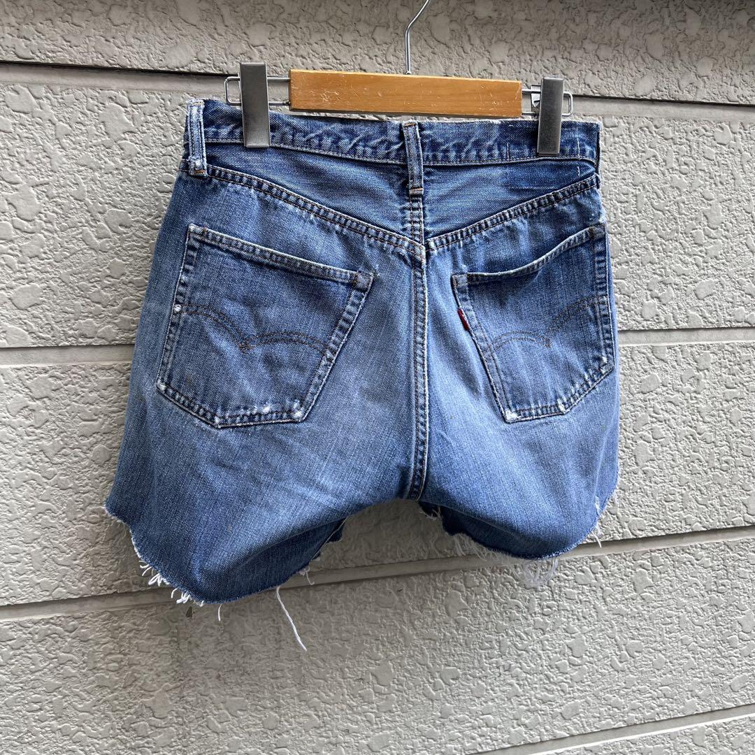 60s 70s リーバイス 501 ビッグE  デニムショーツ vintage