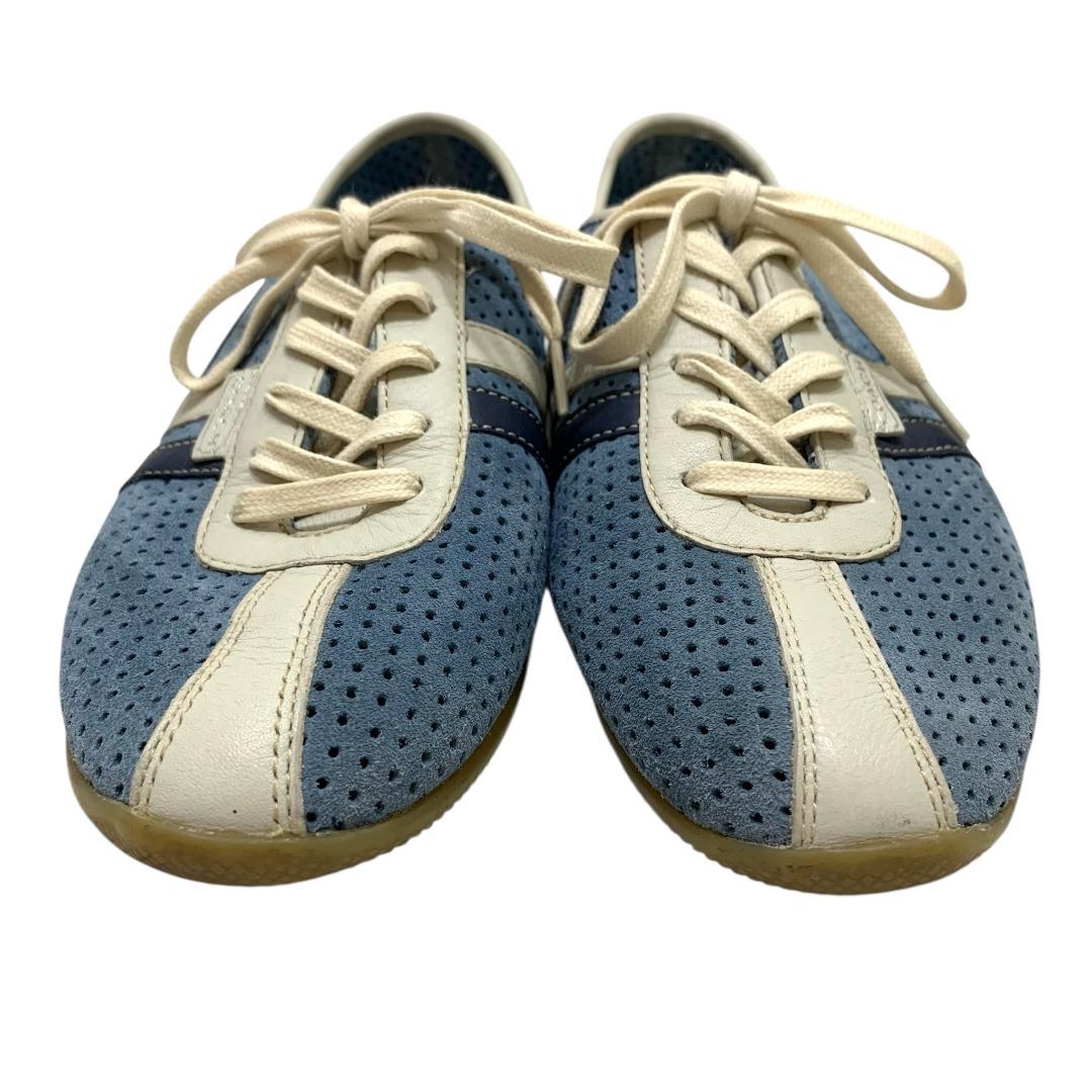 【極美品】コーチ (24) スニーカー 運動靴 パンチング 本革 レザー 希少 【極美品】コーチ (24) スニーカー 運動靴 パンチング 本革 レザー 希少