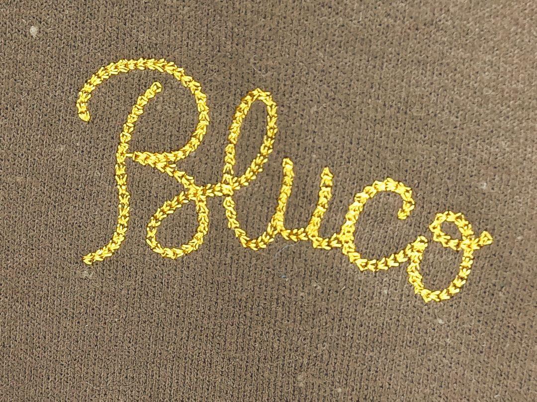 ブルコ/SWEAT-logo stitch-(BRN)Lハーレー.チョッパー ブルコ/SWEAT-logo stitch-(BRN)Lハーレー.チョッパー