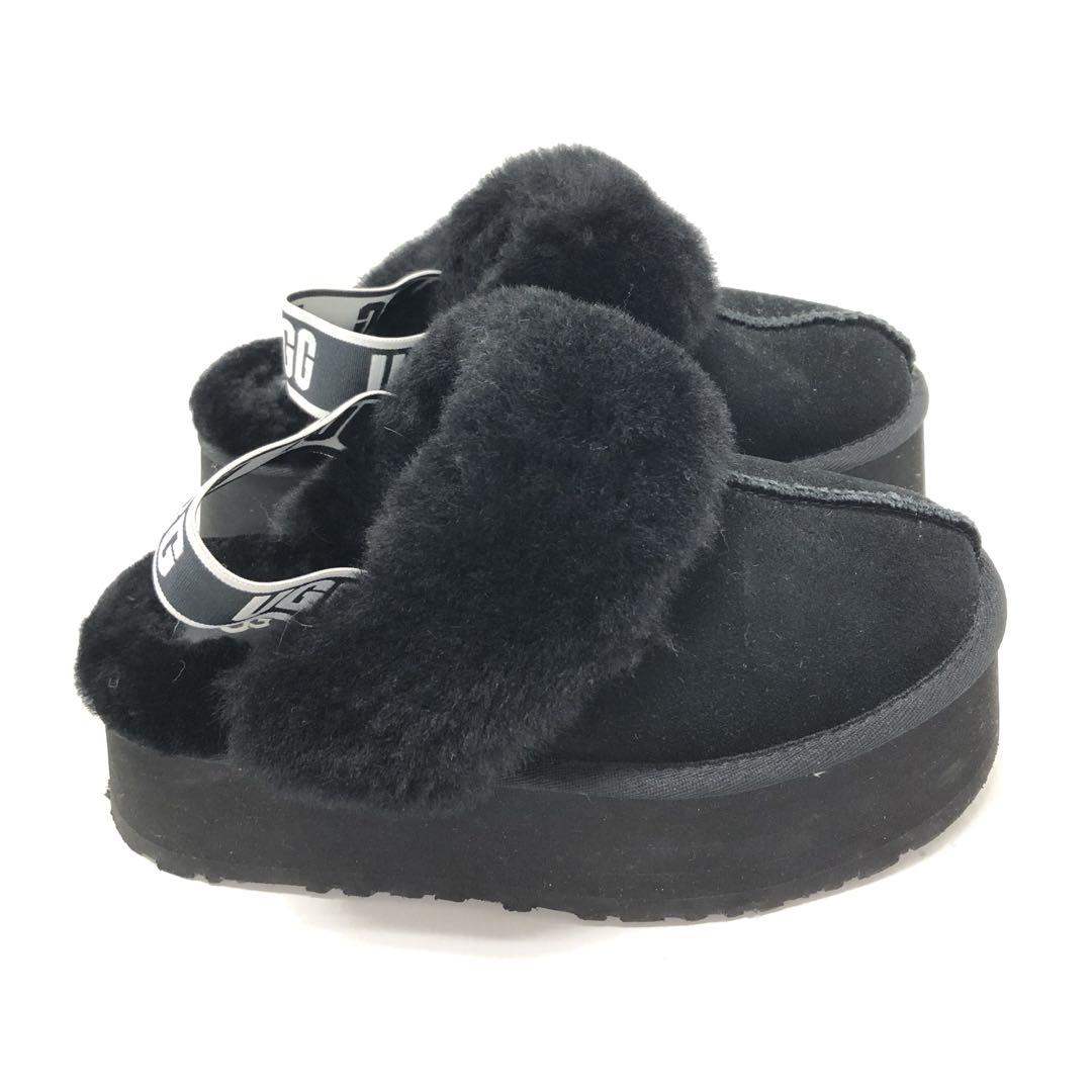 78▢UGG FUNKETTE ムートンサンダル 24cm UT1016-5