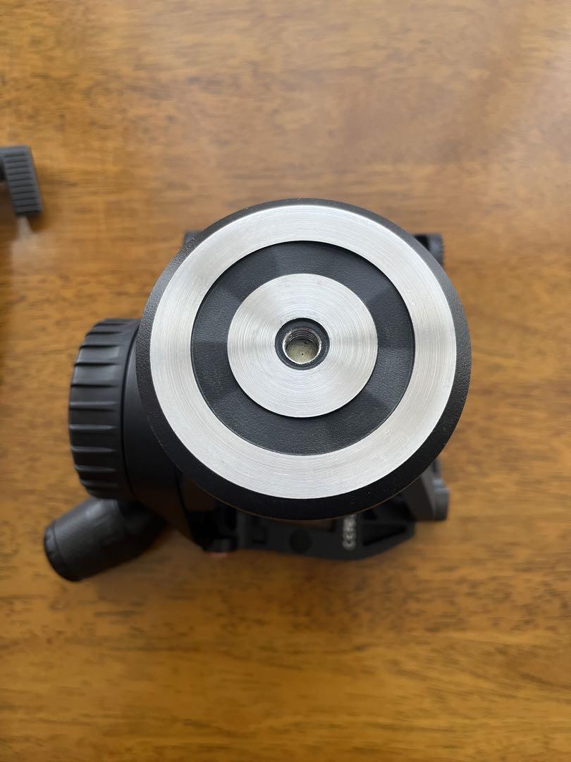 マンフロット Manfrotto MVHN8AH ビデオ雲台セット中古美品 マンフロット Manfrotto MVHN8AH ナイトロテック ビデオ雲台