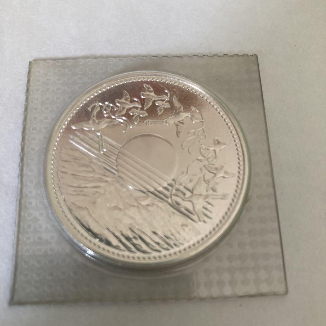 御在位60年 1万円プルーフ　パック 昭和天皇陛下 御在位60年記念 1万円プルーフ硬貨 1万円銀貨