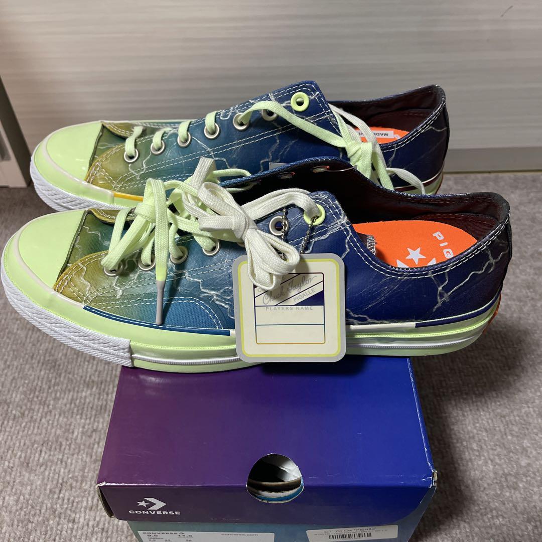【中古】海外限定 PIGALLE X CONVERSE CHUCK 70 中古】海外限定 PIGALLE X CONVERSE CHUCK 70 - メルカリ