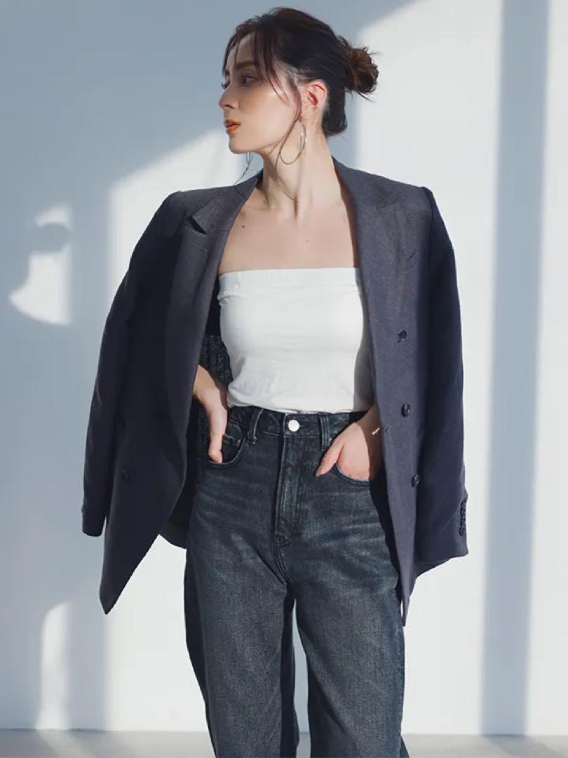 anuans Boys fit denim 0サイズ GREY