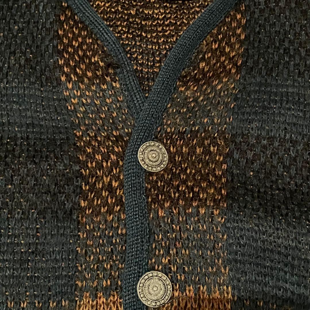 60~70s vintage VAN HEUSEN モヘアカーディガン 襤褸 60~70s vintage VAN HEUSEN モヘアカーディガン 襤褸