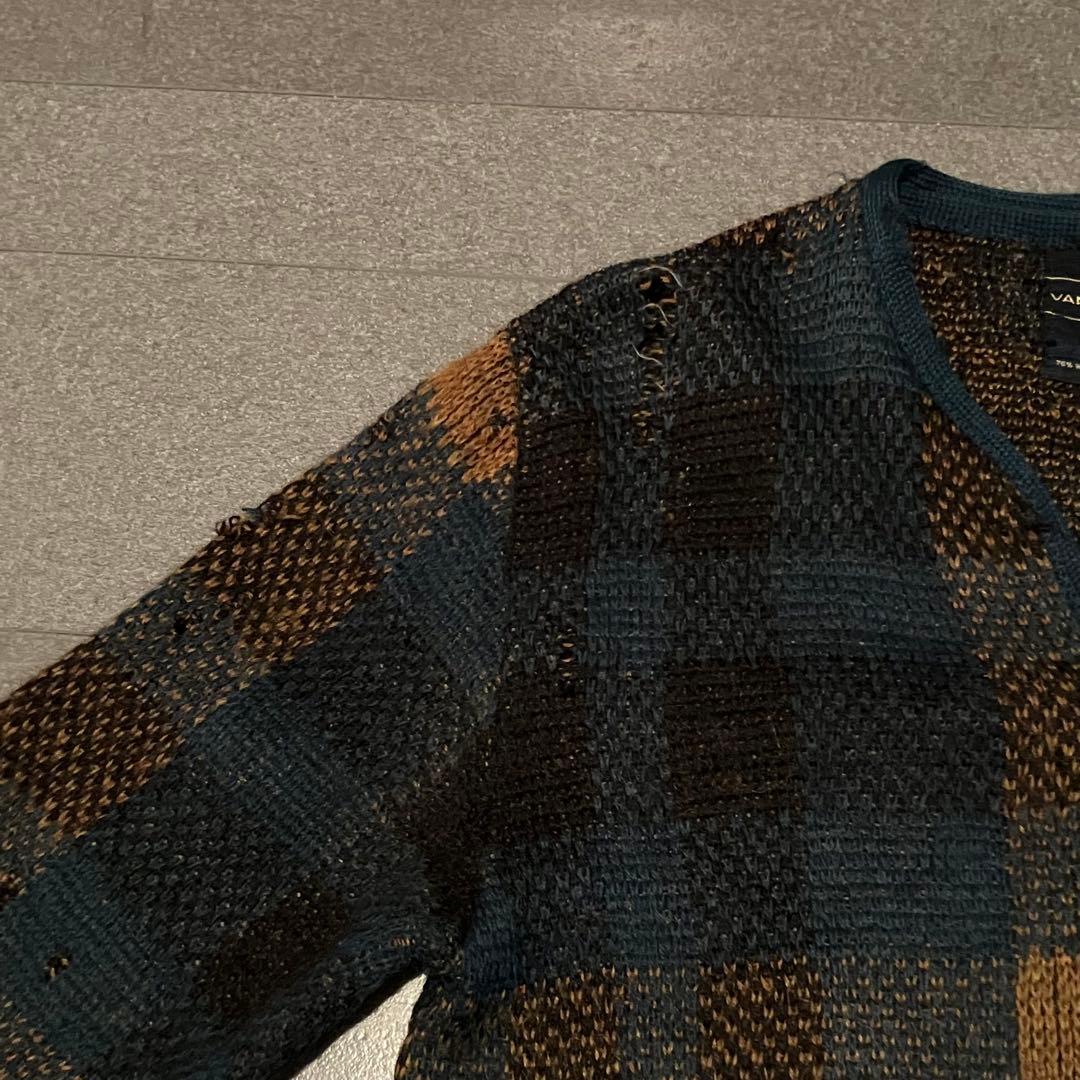 60~70s vintage VAN HEUSEN モヘアカーディガン 襤褸 60~70s vintage VAN HEUSEN モヘアカーディガン 襤褸
