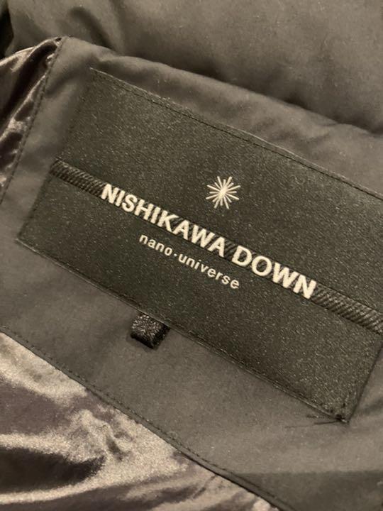 ジャケット 西川ダウンTACTEEMショールスタンドカラーダウン⭐︎ナノユニバース コラボ美品 SU0vK-m22740873214 ジャケット