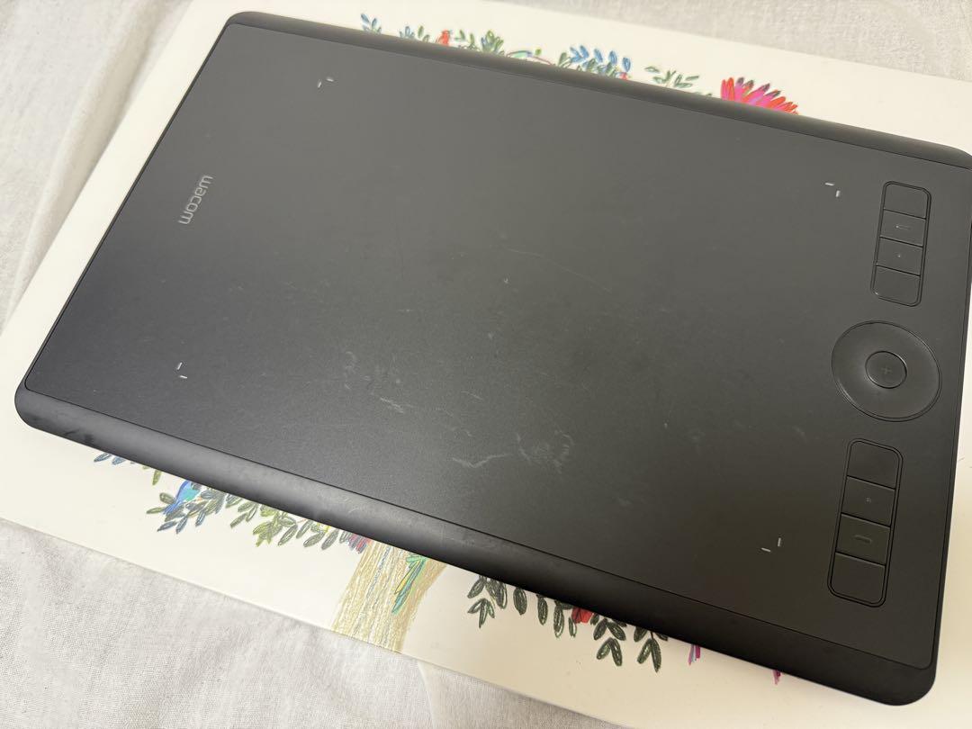 Wacom ペンタブレット USBケーブル、ペン付き、箱付き Wacom ペンタブレット USBケーブル、ペン付き、箱付き