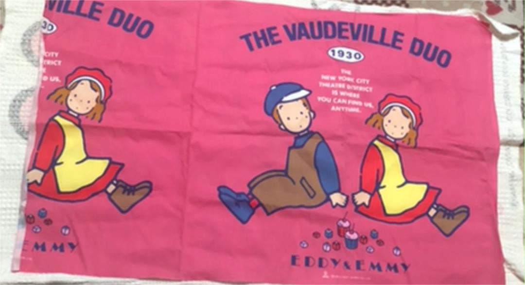 サンリオ昭和レトロ ヴィンテージ THE VAUDEVILLE DUO 生地