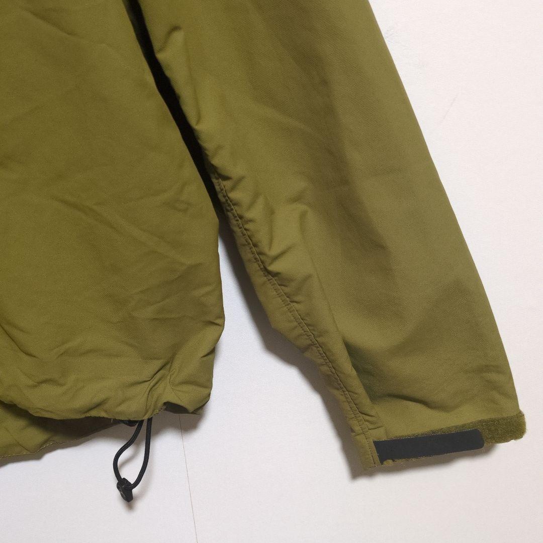 ARC'TERYX　ナイロンジャケット　キャメル　アウトドア　ロゴ　XL相当
