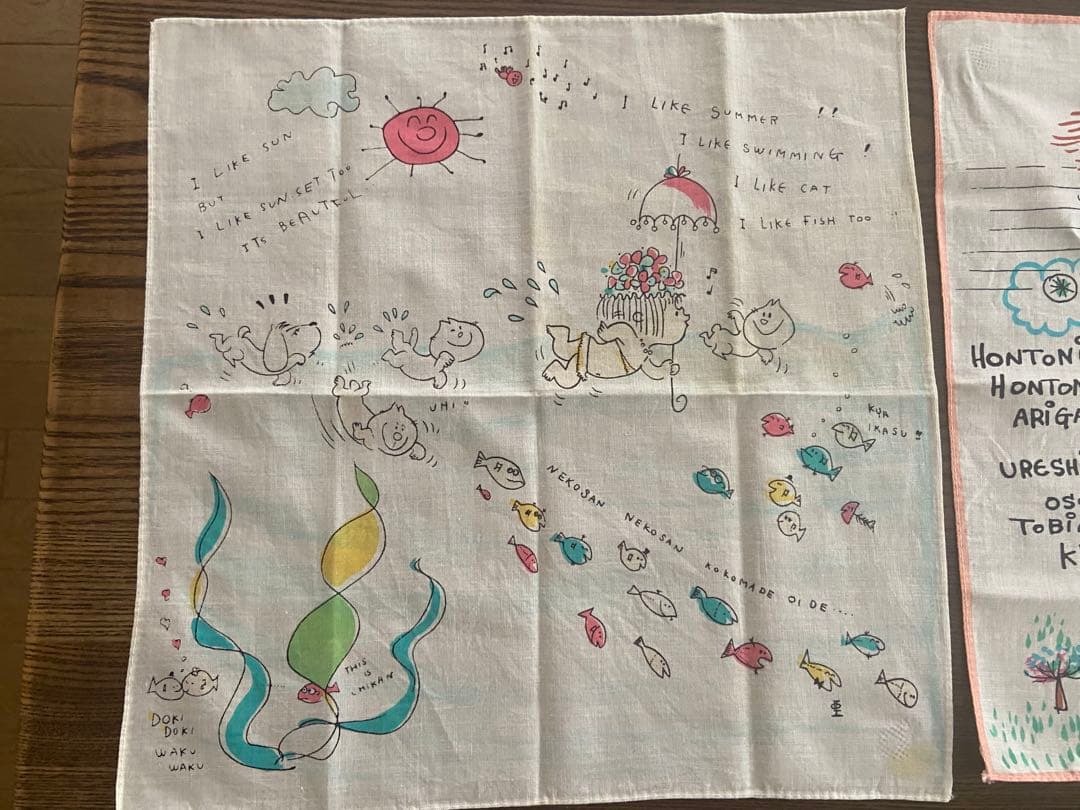 亜土ちゃんハンカチ6枚セット 独特な店 wulift.com