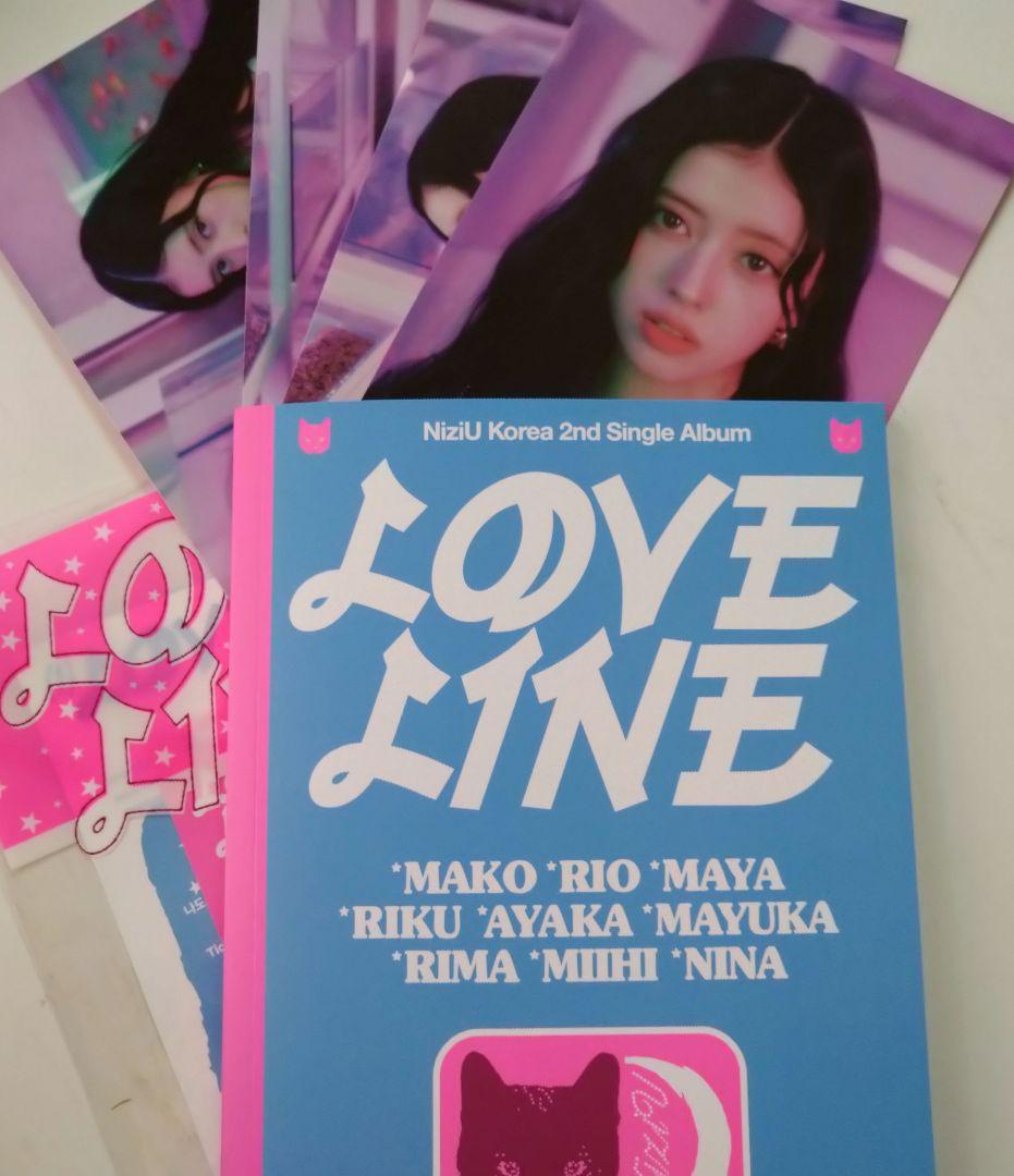 Niziu LOVE LINE 開封済 CD ポストカード リマ - メルカリ