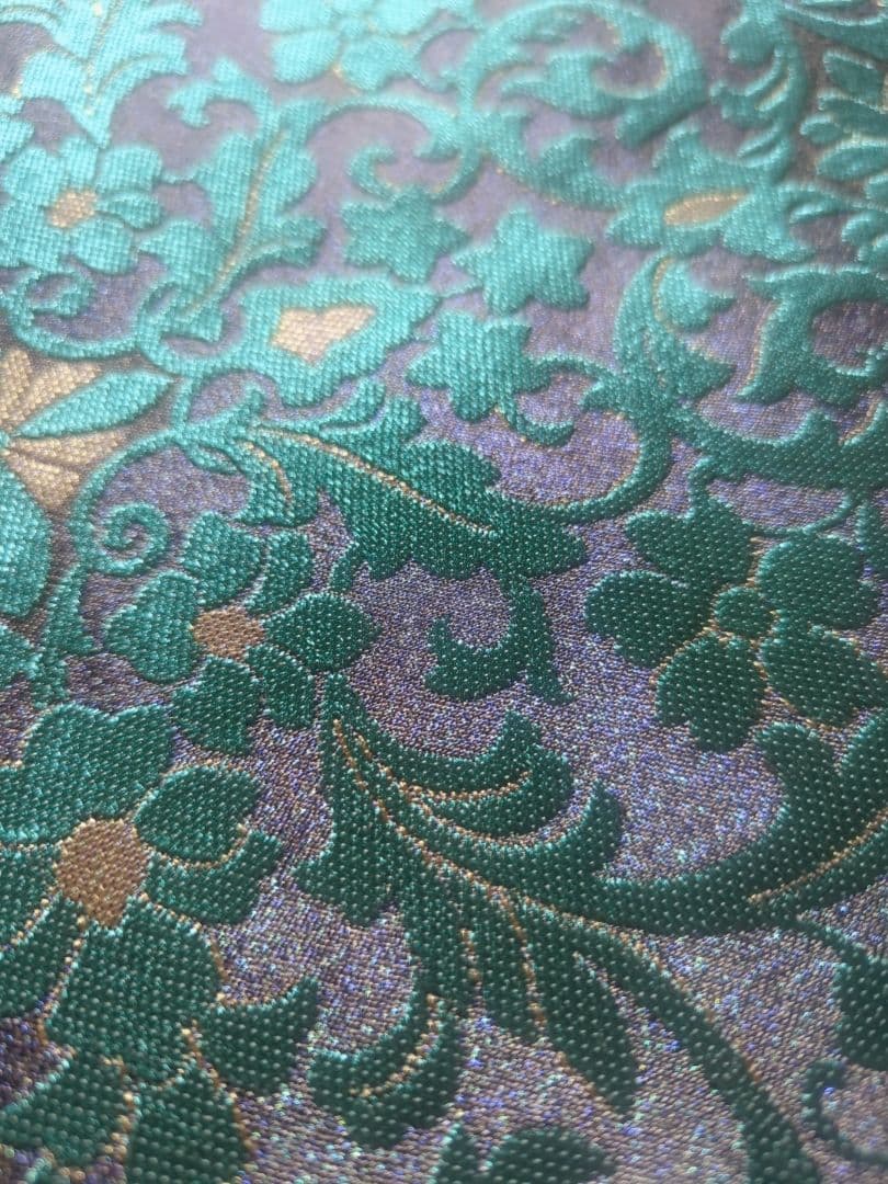 まいづる袋帯美しい花柄の袋帯