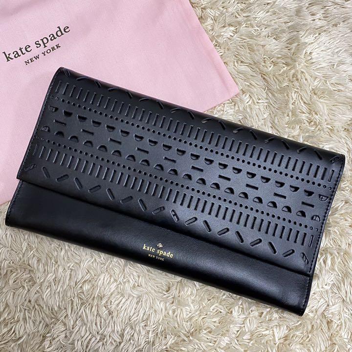 当店限定】 新品未使用♥ケイトスペード クラッチバッグ パンチング ...