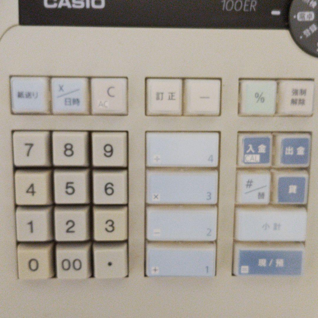 正規品最新作 カシオレジスター 100ER AbVr7-m22747642304 大得価限定SALE