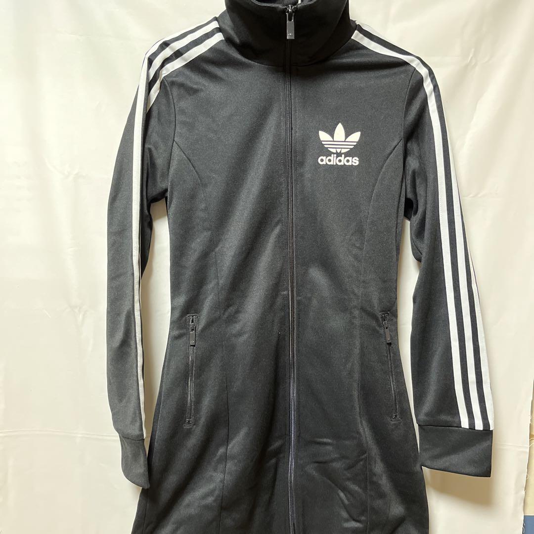 adidas ロングトラックジャケット アディダス ロングトラックジャケット - メルカリ