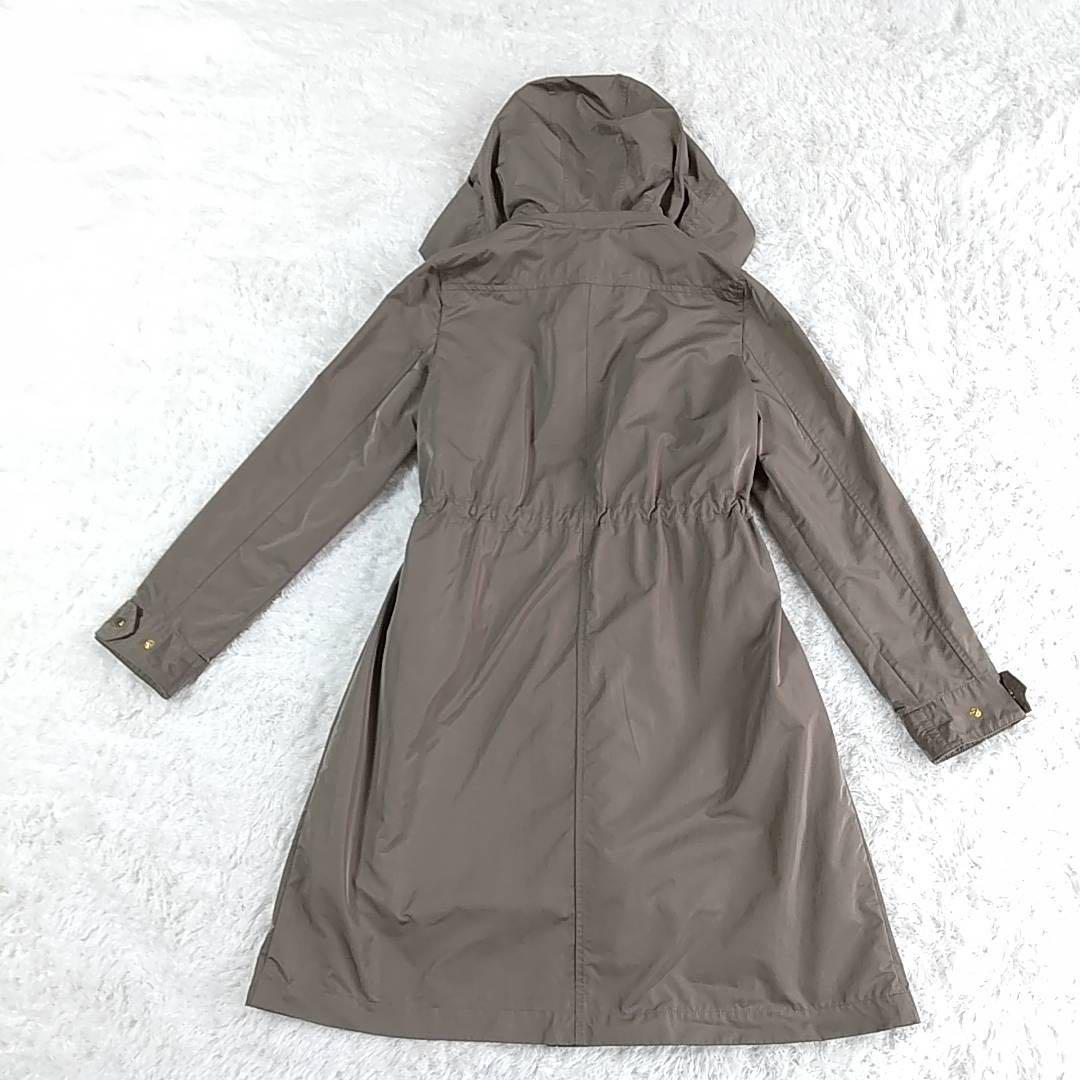 ANAYI ライナー付 モッズコート フード ゴールド金具 カーキ M 2way