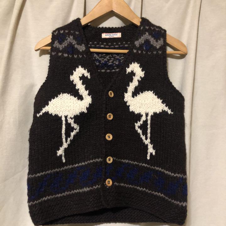 ペルー製☆GAIJIN MADE/ガイジンメイド☆カウチンニットベスト