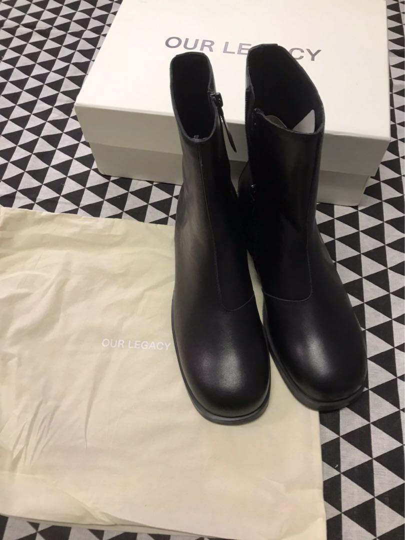 OUR LEGACY CAMION BOOT スクウェアトゥ ブーツ