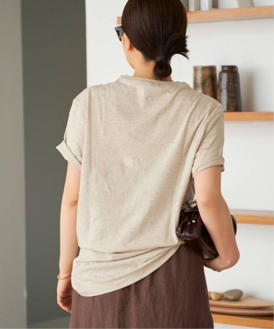 ポロラルフローレン 半袖Tシャツ オートミール ベージュ ホース刺繍
