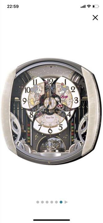 (ジャンク品)セイコー電波からくり時計 FW563A ディズニーDisney
