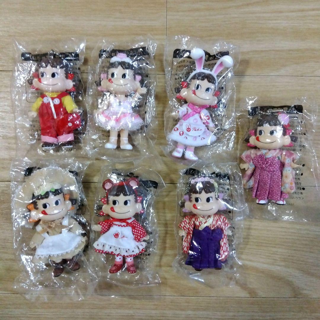 ペコちゃん 人形 キーホルダー 7体セット - メルカリ