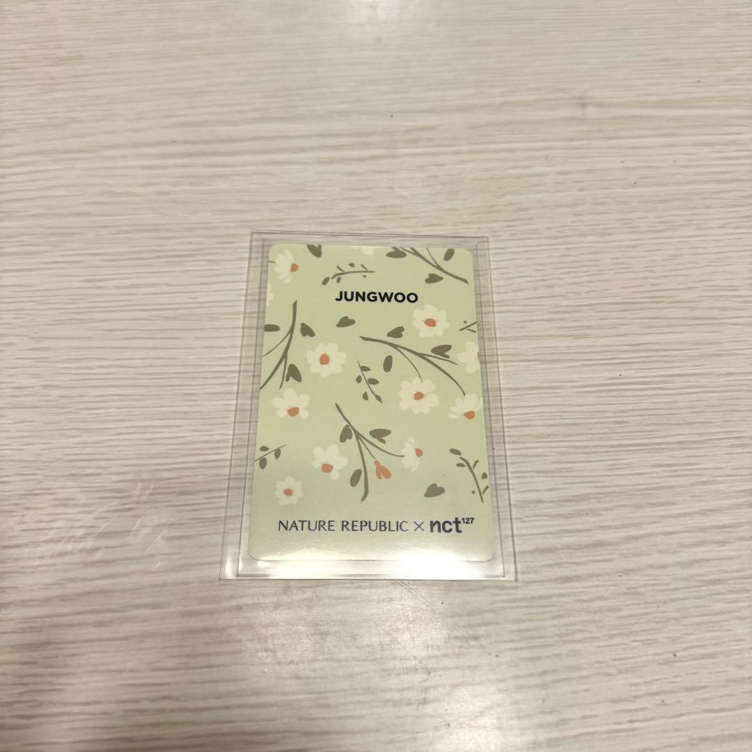 NCT127 nature republic ネイリパ　トレカ　ジョンウ