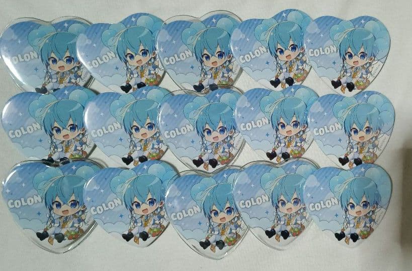 すとぷり ころん 7周年 Anniversary ハートの缶バッチ デフォ - メルカリ