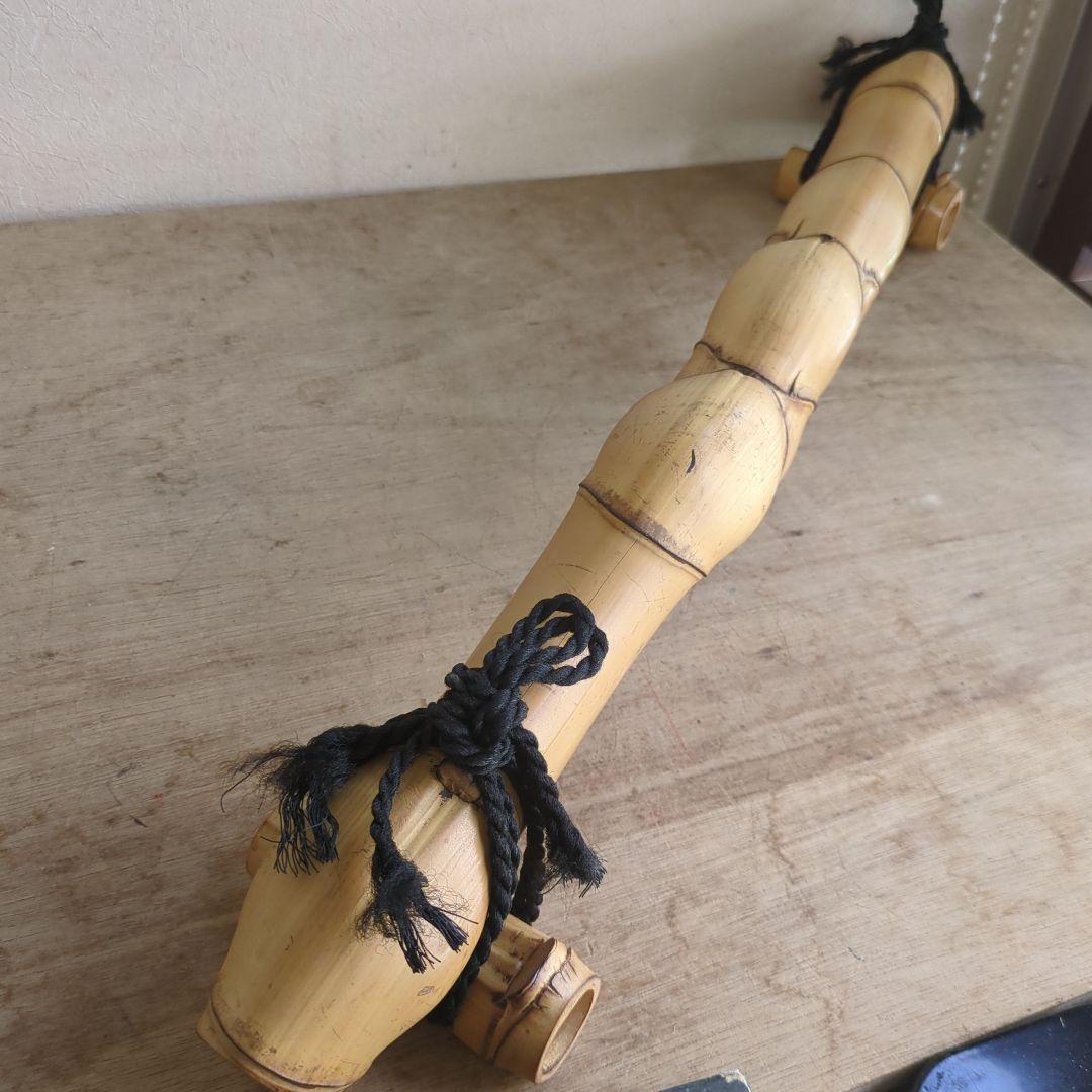 結界　亀甲竹　竹細工　炉屏　木製　天然竹　茶道具　茶道