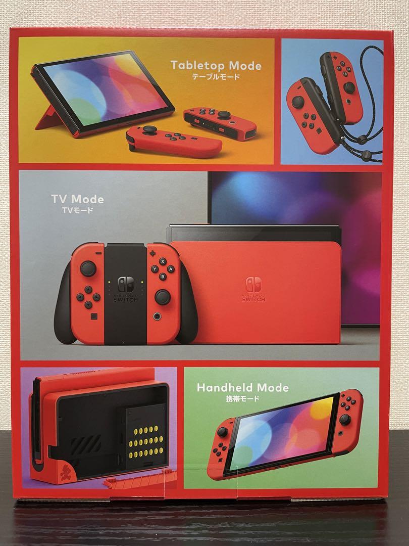 Nintendo Switch本体 有機EL マリオレッド　新品未使用