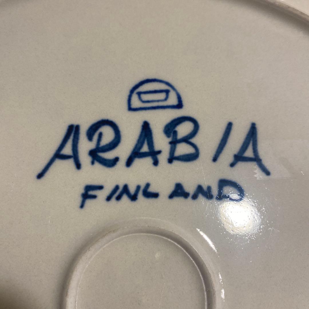 ARABIA Anemoneアネモネ 33cmプレート