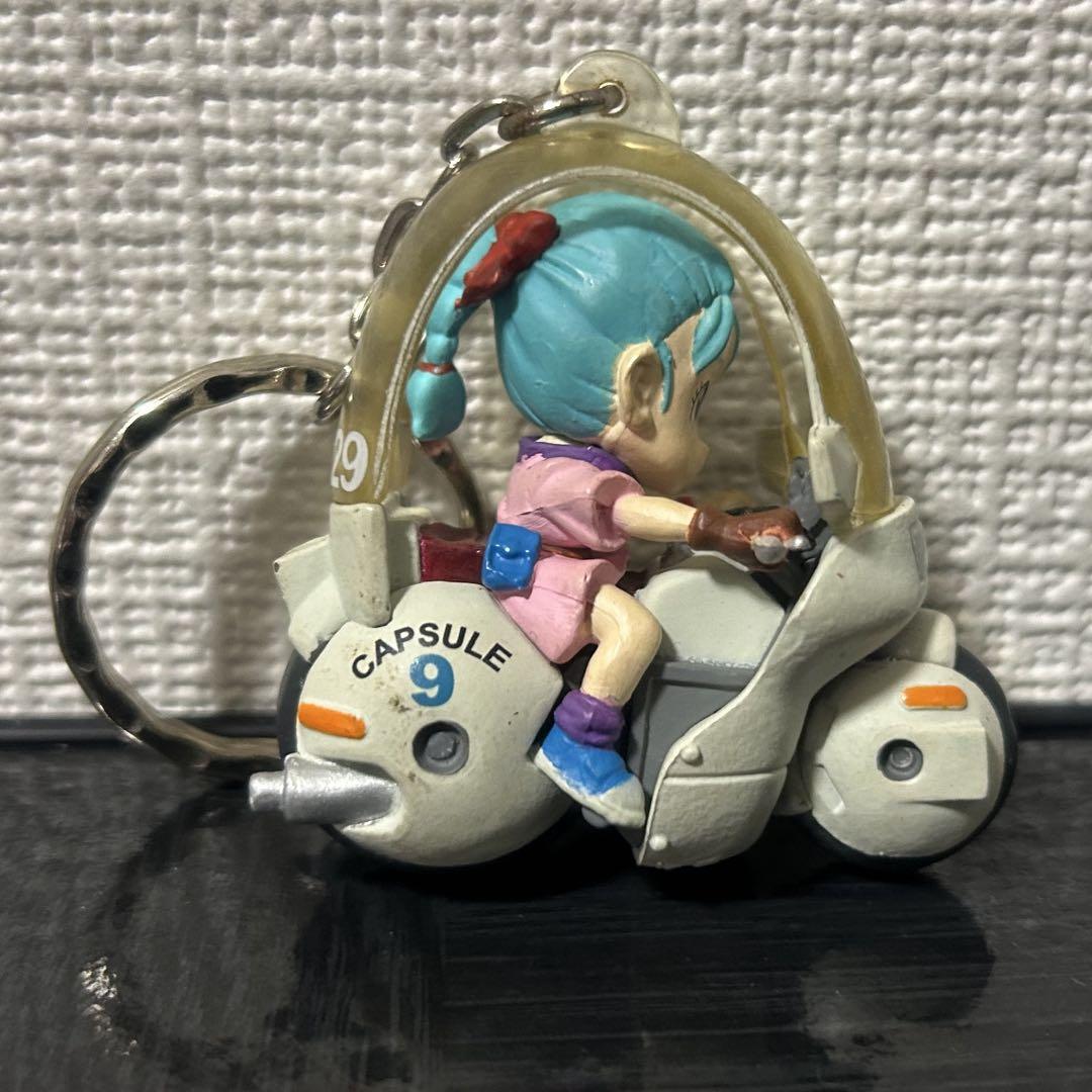 パンプレスト　ドラゴンボール　ライディング　キーホルダー　ブルマ　バイク