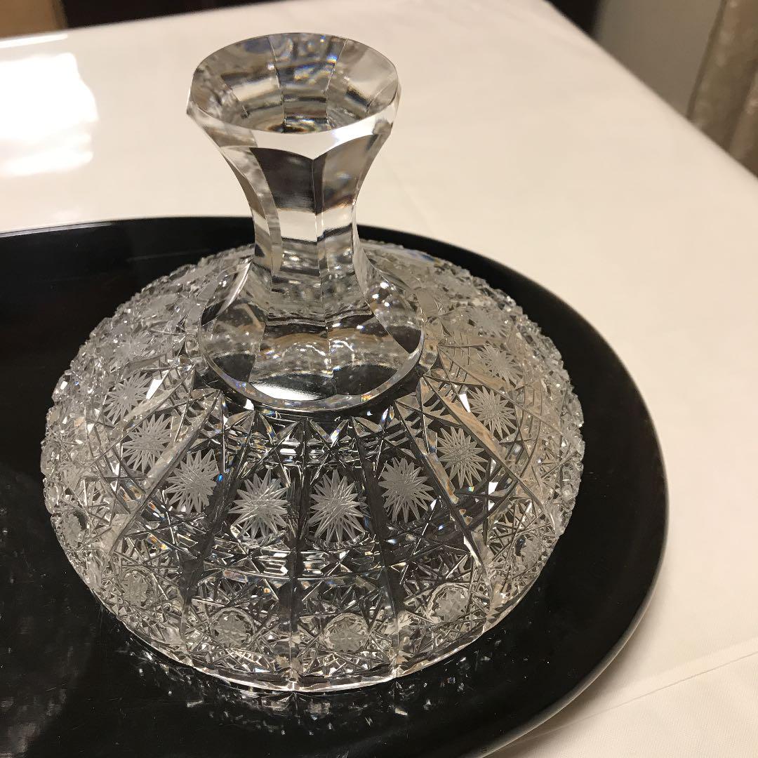ボヘミアクリスタルの容器 セール 登場から人気沸騰 11424円 www