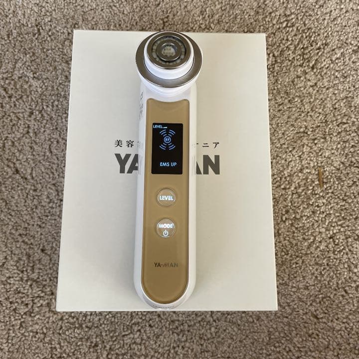 値下げ! YA-MAN 美顔器 RF フォトPLUS EX シャンパン