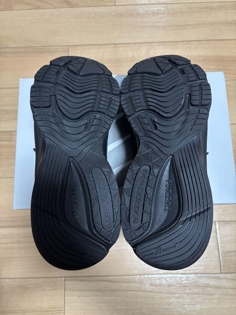 靴 new balance u990bb6 triple black 26.5