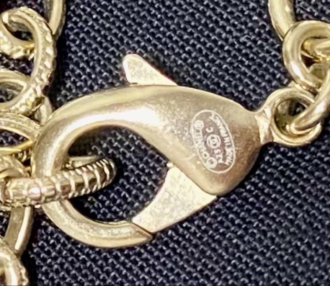 【未使用】CHANEL ゴールドチェーンネックレス　23 クルーズライン