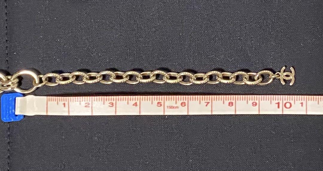 【未使用】CHANEL ゴールドチェーンネックレス　23 クルーズライン