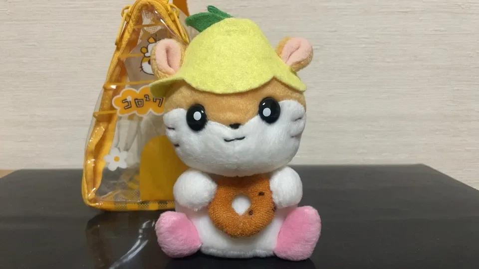 サンリオ コロコロクリリン ぬいぐるみ 13cm 三角ビニールバッグハウス付き