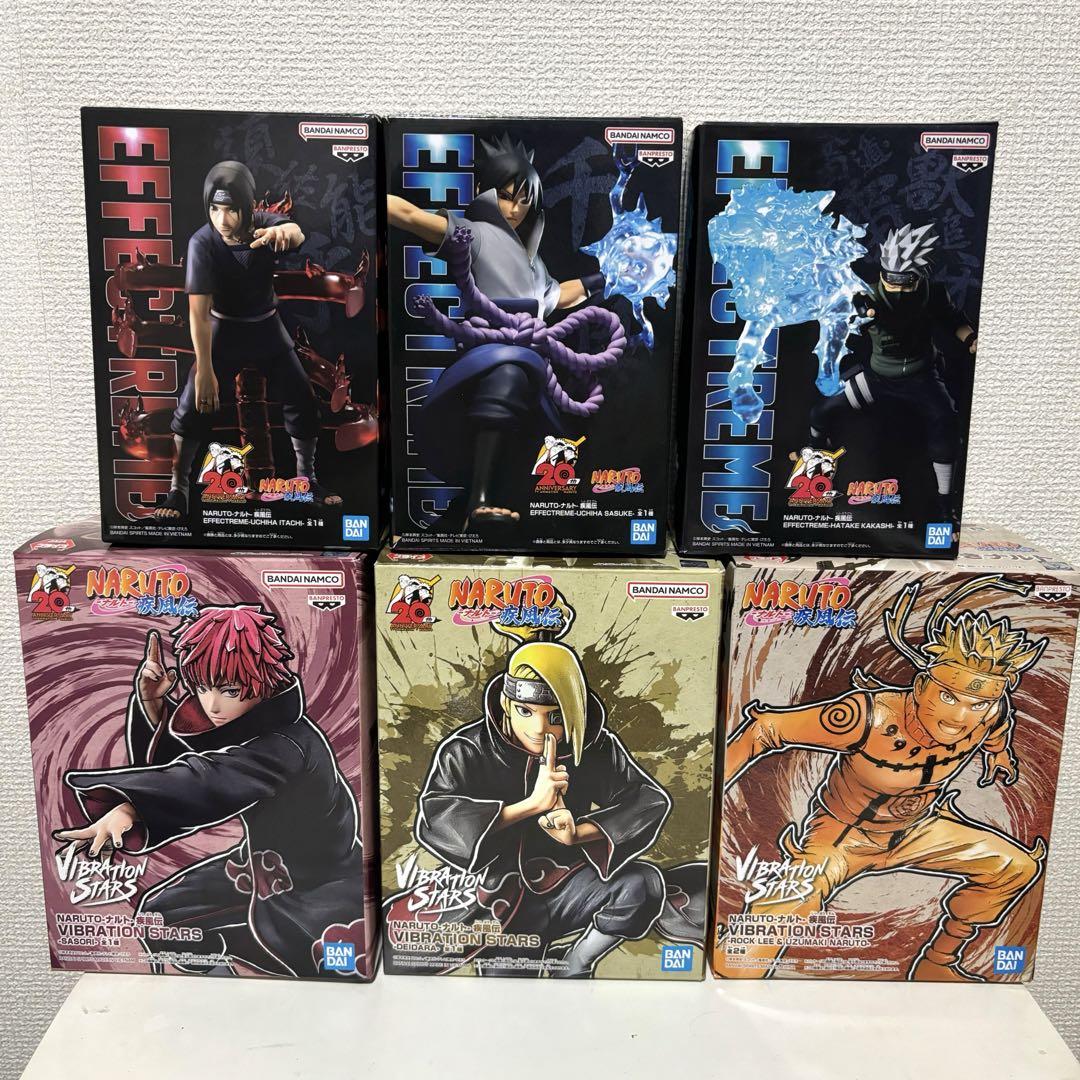 NARUTO-ナルト-　フィギュア　セット Amazon.co.jp: バンプレスト NARUTO-ナルト- 疾風伝 VIBRATION