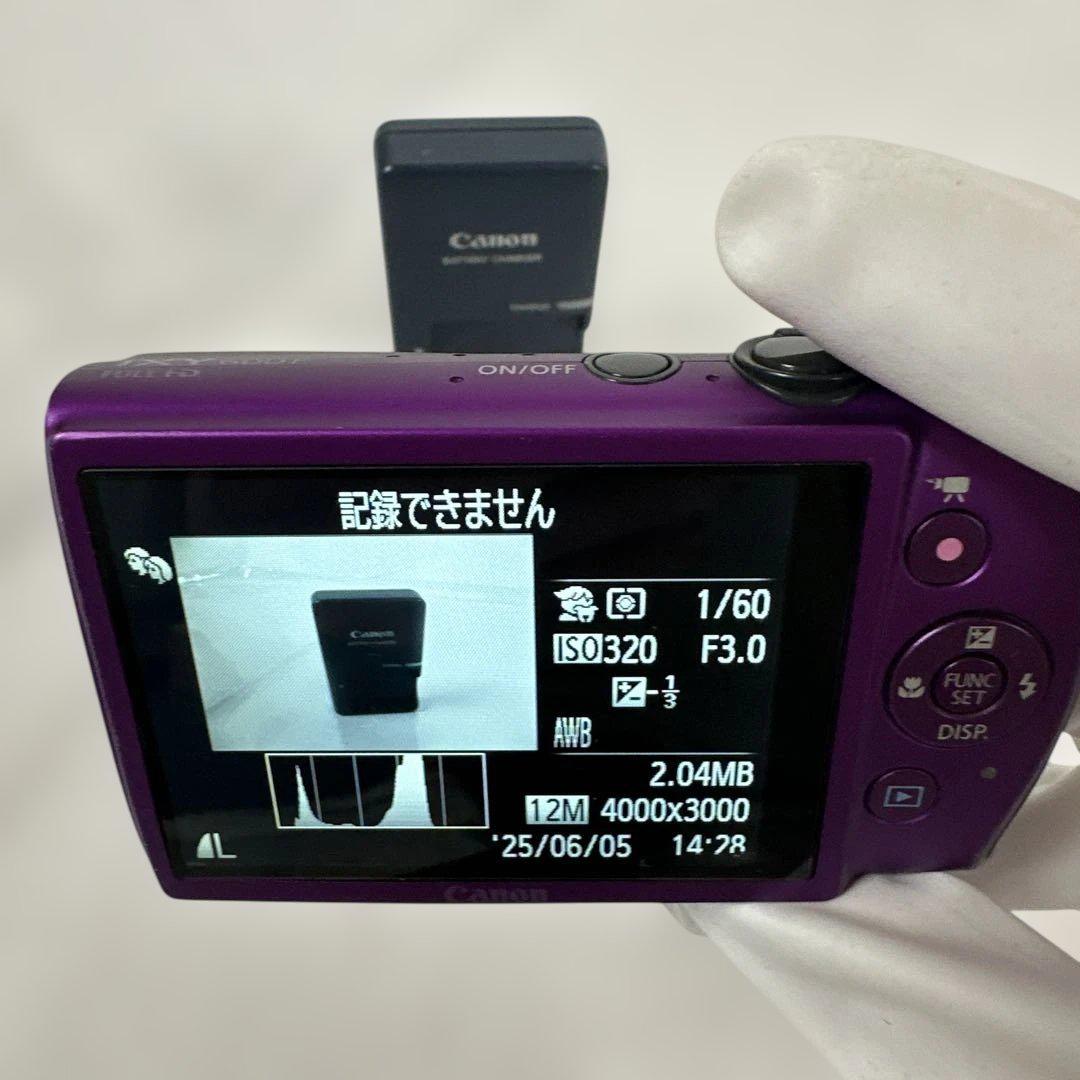 ⭐︎Canon デジタルカメラ IXY PC1676 充電器付 動作確認済み