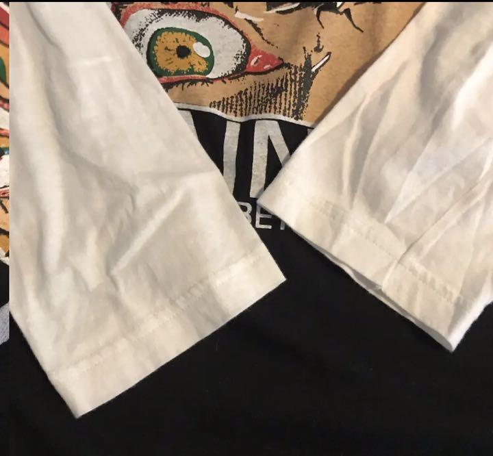 日本製低価 レインボー80sUSA製ONEITAオニータラグラン七分袖Tシャツ cum0t-m22763259338 100%新品格安